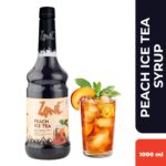 Zone Peach Ice Tea Flavoured Syrup 1L