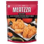 Meatzza Zing Boneless Chicken Breast Strips 500Gm