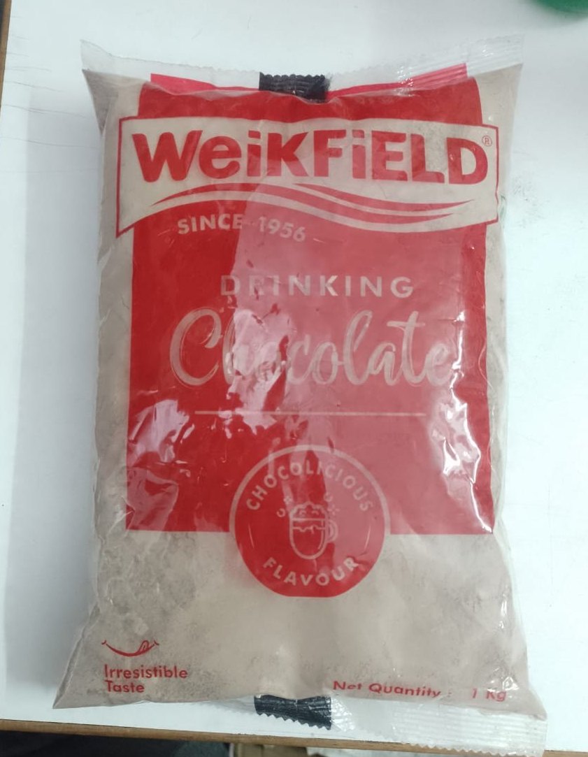 Weikfield Drinking Chocolate Powder 1Kg - Image 2