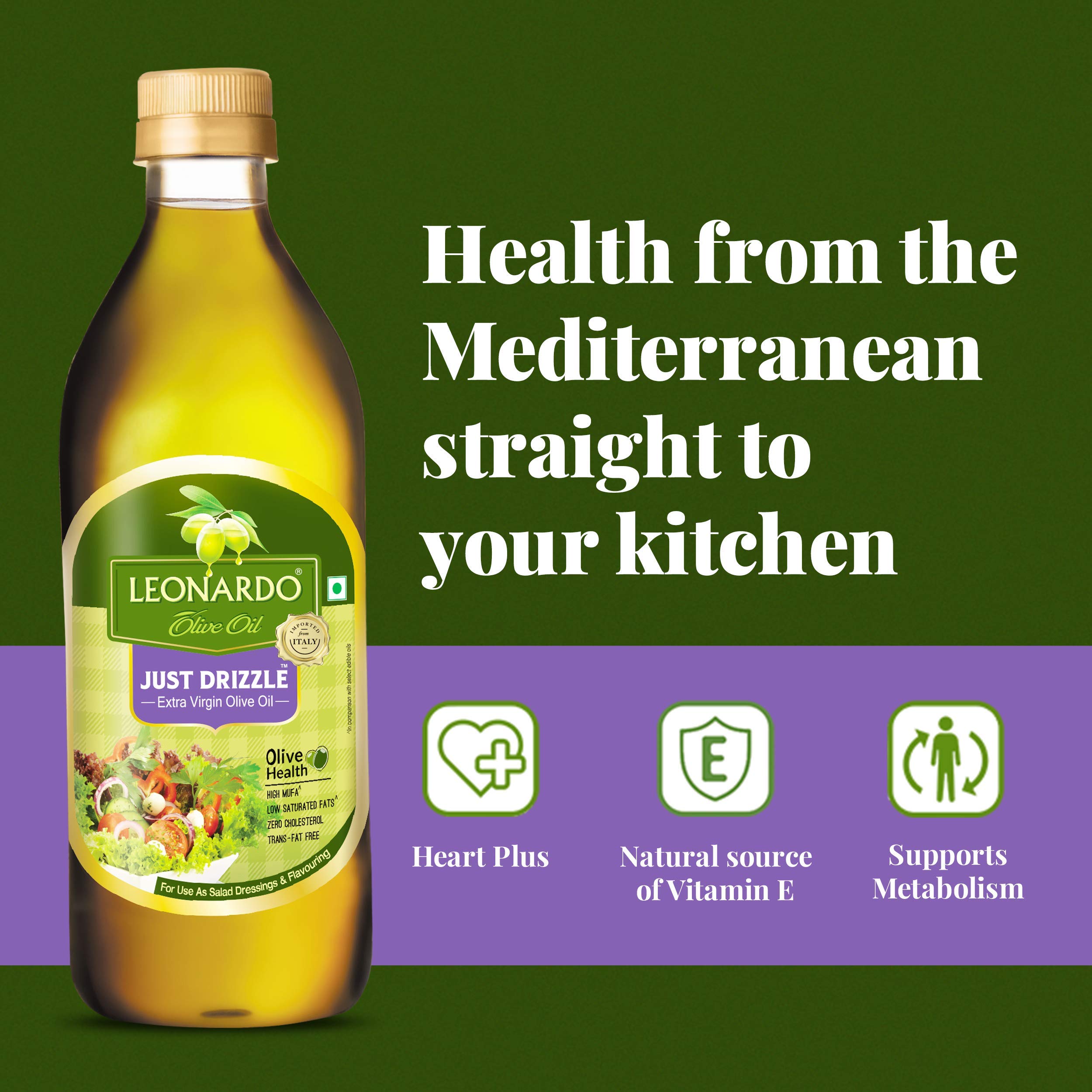 Leonardo Extra Virgin Olive Oil 1L - Image 2