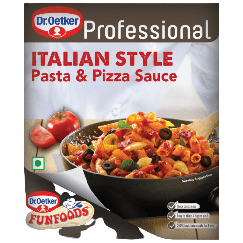 Funfoods Italian Style Pasta & Pizza Sauce (Professional) 1Kg