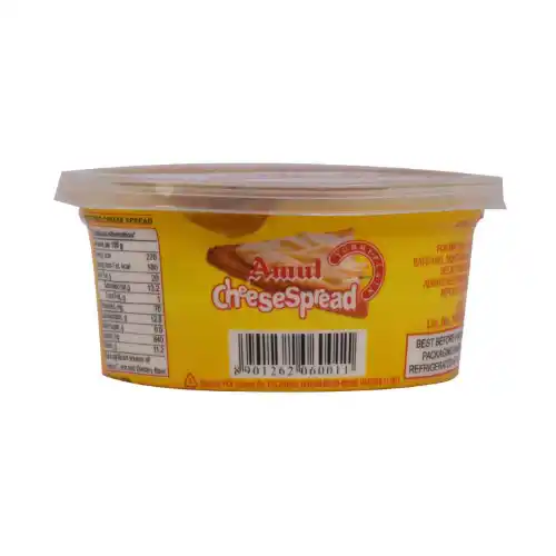 Amul Cheese Spread Plain 200G - Image 3