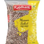 Rajdhani Masoor Dal Sabut 500G