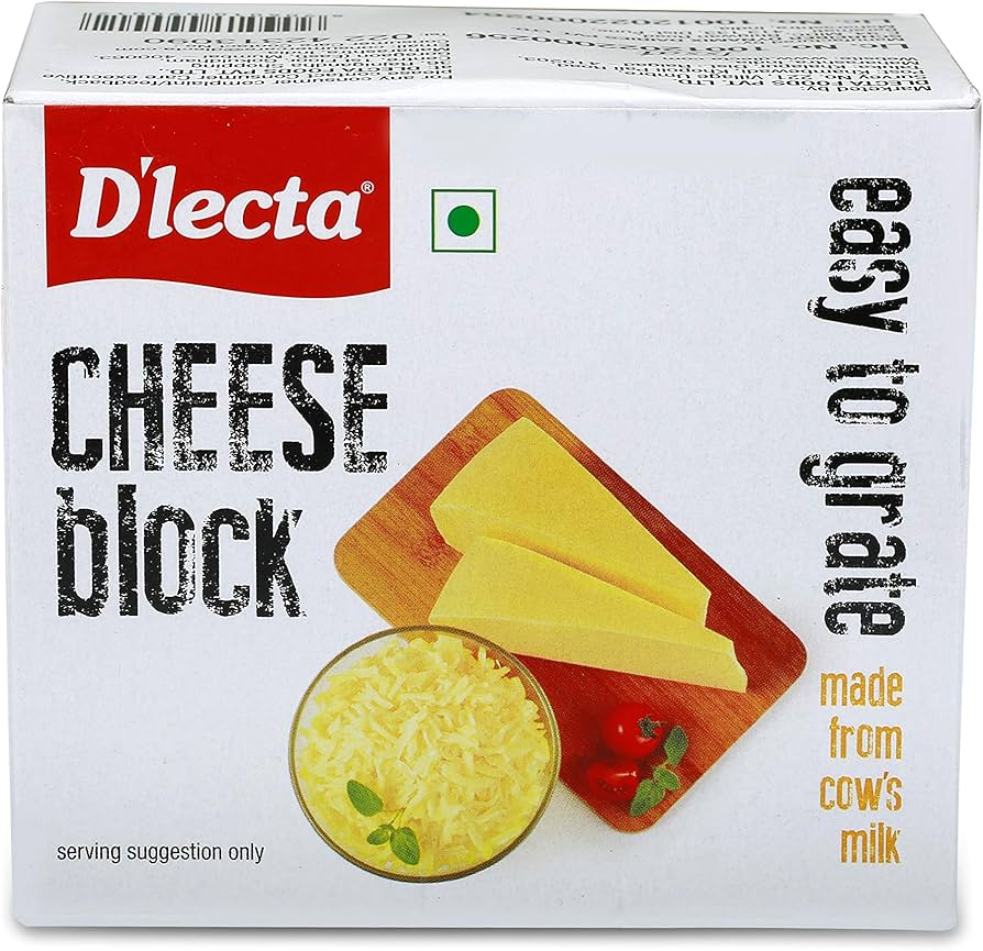Dlecta Cheese Cheddar Processed Block 1Kg