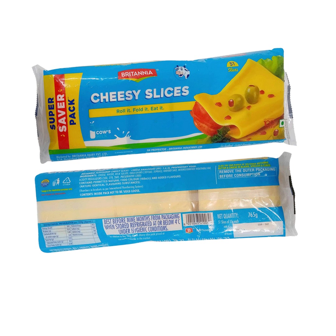 Britannia Cheese Slice 765G - Image 3