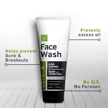 Ustraa Face Wash-neem & Charcoal 100G
