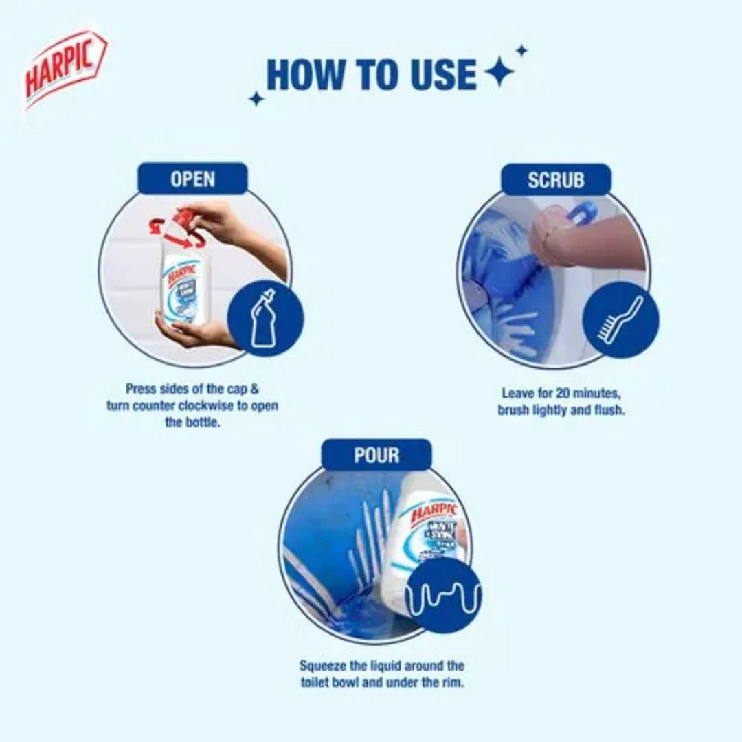 Harpic Bleach White & Shine 500 Ml