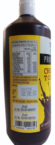 Tasty Fixel Chocolate Topping 1.3Kg