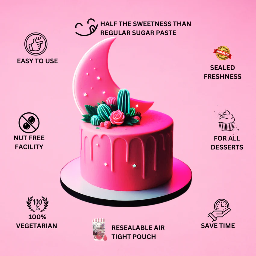 Zion Pink Sugar Paste/Fondant 1kg