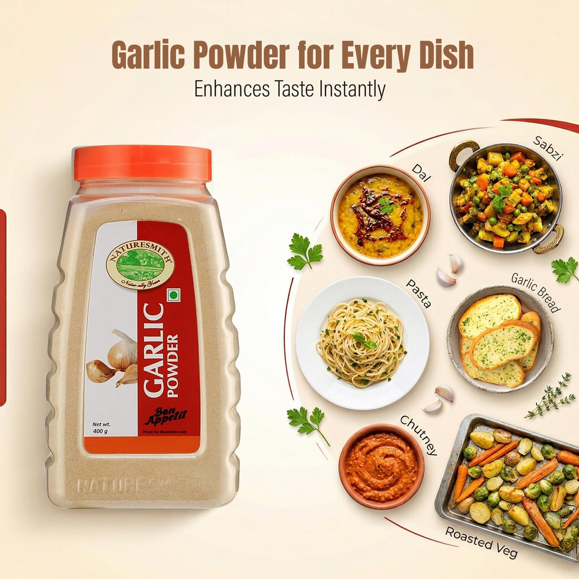 Nature Smith Garlic Powder 500G