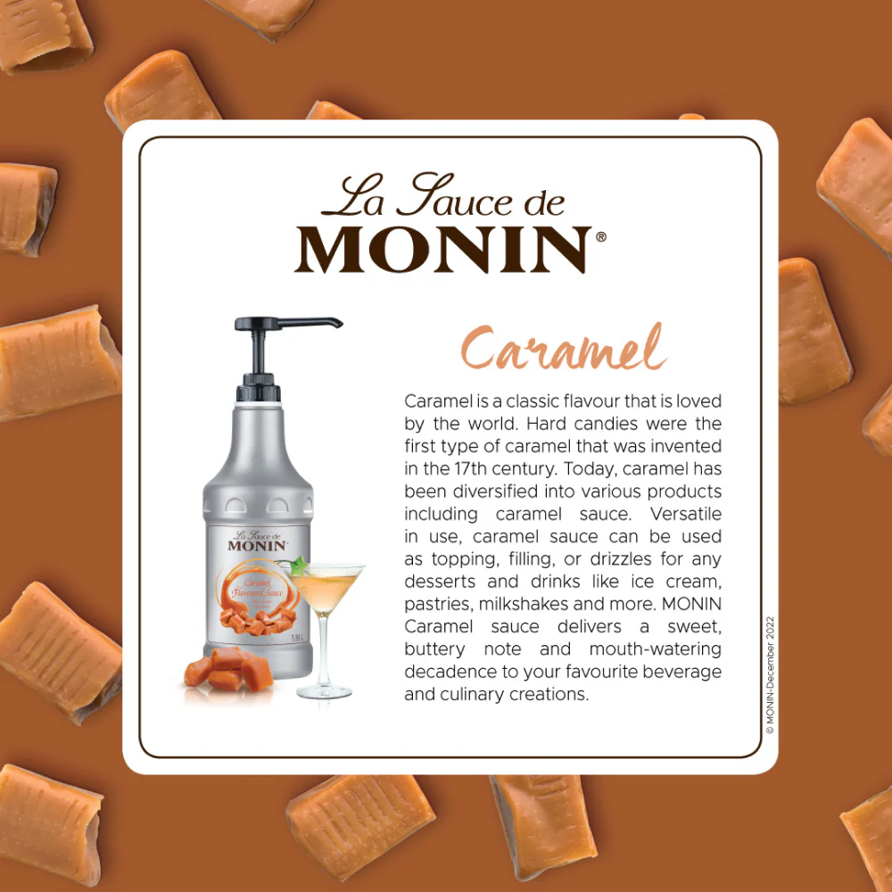 Monin Caramel Sauce 1.89L