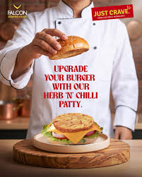Just Crave Herb Chilly Burgar Patty 1.2Kg