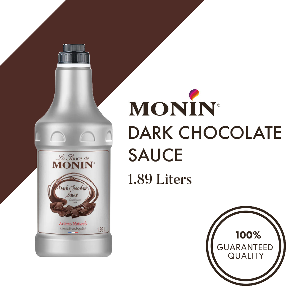 Monin Dark Chocolate Sauce 1.89L